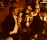 Laurence Vignon et Stéphane Brizé obtiennent le César de la Meilleure adaptation pour le film <i>Mademoiselle Chambon</i>. Sandrine Kiberlain leur remet ce prix.