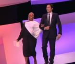 Firmine Richard et Vincent Elbaz remettent le César du Meilleur son.