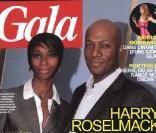 Harry Roselmack et sa femme Chrislaine en couverture de GALA