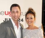Bree Turner et son mari Justin Saliman en juillet 2009 