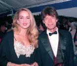 Jerry Hall et Mick Jagger en 1991 