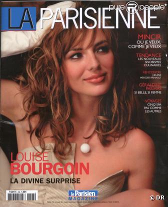 Louse Bourgoin en couverture de La Parisienne