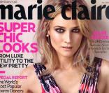 Diane Kruger en couverture du Marie Claire anglais
