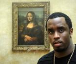 P. Diddy au Louvre, posant près de la Mona Lisa...