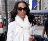 La L'Oréal Kerry Washington, a fait un sans faute avec son jean et son blazer rayé... Une véritable star ! 