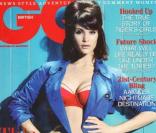 La très ravissante Gemma Arterton, torride en couverture de  GQ . 