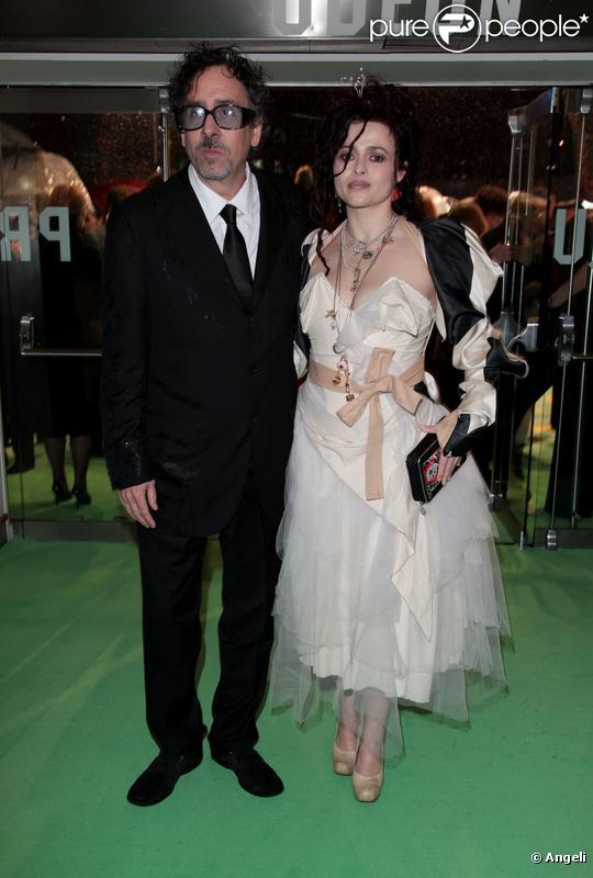 Tim Burton et Helena Bonham Carter 