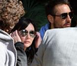 Shannen Doherty partage un déjeuner avec Mark Ballas, son partenaire de Dancing with the stars , jeudi 11 mars à Malibu.