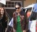 Katherine Heigl, en brunette, et sa maman vont déjeuner à San Feliz, le 12 mars 2010