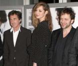 Christophe Blanc, François Cluzet, Louise Bourgoin, Jonathan Zaccaï et Oliver Gourmet à l'avant-première de  Blanc comme neige , à Paris, le 9 mars 2010 !