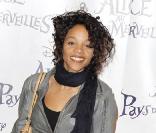 Louisy Joseph lors de la première d'Alice au pays des merveilles à Paris le 15 mars 2010