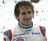 Alain Prost dans un spot publicitaire pour Groupama.