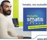 Sébastien Chabal dans la campagne pub de la mutuelle Smatis