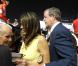 Après un 63e anniversaire caritatif en Afrique du Sud, Elton John est venu à Dubai se produire lors de la Dubai World Cup... Sa sexy compatriote Liz Hurley était présente, avec son mari Arun Nayar.