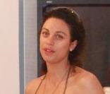 Lilly Kerssenberg et son fils Amadeus à Miami, le 28 mars 2010 