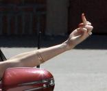 Cameron Diaz sur le tournage de Bad Teacher à Los Angeles le 29 mars 2010