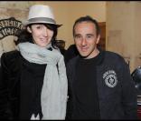 Zabou Breitman et Elie Semoun à la soirée LOFT <i>design by</i>... qui fêtait ses 20 ans et la réouverture de sa boutique de la rue Rennes. Le 1er avril 2010