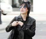 Sharleen Spiteri dans les rues de Londres. Le 6 avril 2010