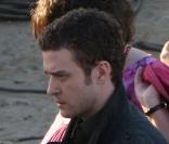Justin Timberlake sur le tournage de Bad Teacher en Californie le 7 avril 2010