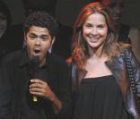 Melissa Theurieau et Jamel Debbouze