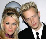 Jenny McCarthy et son ex-mari John Asher en décembre 2003 