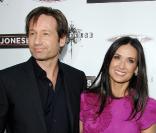 David Duchovny et Demi Moore lors de l'avant-première du film The Joneses à Los Angeles le 8 avril 2010