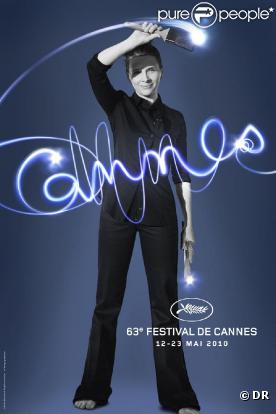 L'affiche officielle du 63e Festival de Cannes.