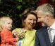 La famille Royale de Belgique prend un bain de fleurs... pour les cinquante ans du Prince !