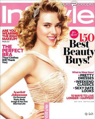 Scarlett Johansson en Une de In Style