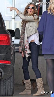 Gisele Bündchen à Los Angeles le 21 avril 2010