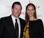 Christy Turlington et Edward Burnd à la première du film Nice Guy Johnny, dans le cadre du Film Festival of Tribeca, le 23 avril 2010