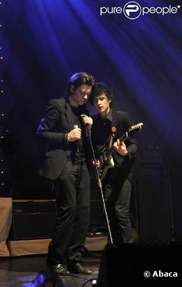 Benjamin Biolay et les BB Brunes à L'Olympia, à Paris, le 10 février 2010 !