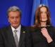 Carla Bruni, Alain Delon, Nicolas Sarkozy et les ministres français à Shanghaï. 30/04/2010