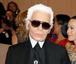 Karl Lagerfeld au MET Ball 2010 à New York le 3 mai 2010.