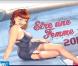 Pochette du nouveau titre de Michel Sardou : Etre une femme 2010