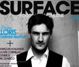 Hugo Lloris en couverture du magazine Surface, mai/ juin 2010