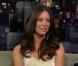 Evangeline Lilly sur le plateau du Late Show With David Letterman, le 10 mai 2010 à New York