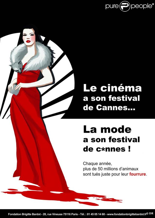Fondation Brigitte Bardot, campagne mode et cinéma, mai 2010 !