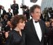 Jack Lang et son épouse Monique sur le tapis rouge pour l'ouverture du festival de Cannes le 12 mai 2010