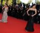 Eva Longoria et Aishwarya Rai sur le tapis rouge de Cannes, le 13 mai 2010