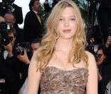 Léa Seydoux lors de la montée des marches de Mathieu Amalric le 13 mai 2010