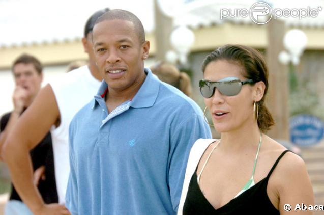 Dr Dre et sa femme, en vacances