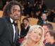 Adriana et Christian Karembeu lors du tapis rouge du film Biutiful présenté durant le festival de Cannes le 17 mai 2010