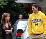 Natalie Portman et Ashton Kutcher sur le tournage de Friends with Benefits de Ivan Reitman à Los Angeles le 18 mai 2010  