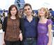 Emmanuelle Devos, Atom Egoyan et Dinara Droukarova lors du photocall du jury de Cinéfondation. Le 19/05/2010