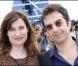 Atom Egoyan et Emmanuelle Devos lors du photocall du jury de Cinéfondation. Le 19/05/2010