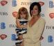 Lily Allen et sa soeur Teddy Rose arrivent aux Ivor Novello Awards, le 20 mai 2010.