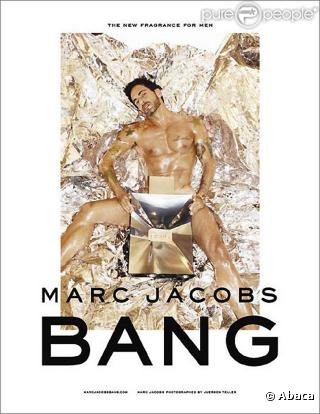 Marc Jacobs ambassadeur de son nouveau parfum Bang 