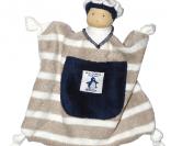 Doudou né de la collaboration entre Weleda et la Maud Fontenoy Fondation 