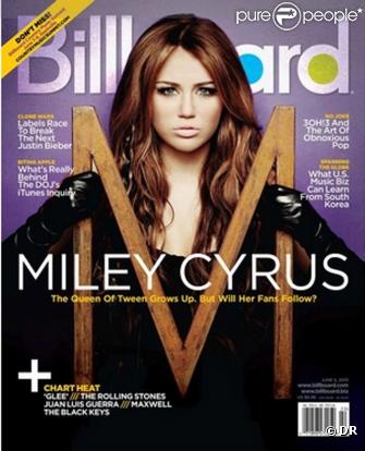 Miley Cyrus accorde une interview à  Billboard  : elle y dévoile enfin sa vraie personnalité, celle d'une jeune femme torturée, bien loin de l'image teenager qu'elle renvoie.